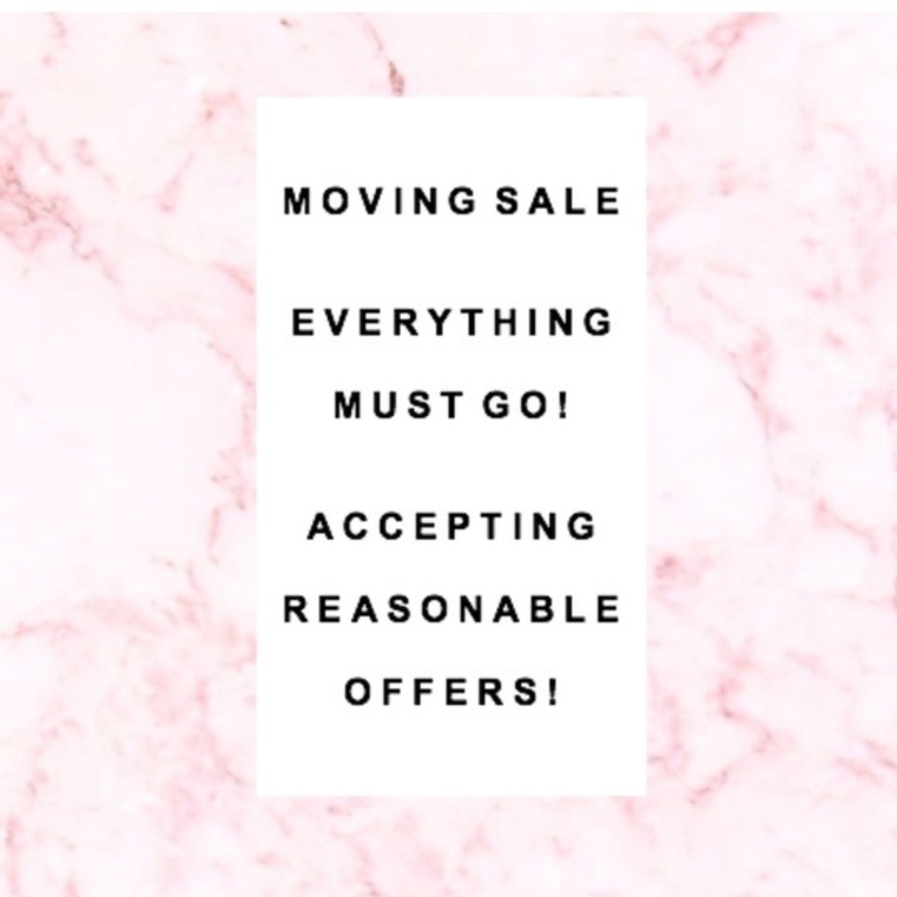 Moving Sale!!